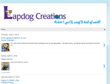 Tablet Screenshot of lapdogcreations.com